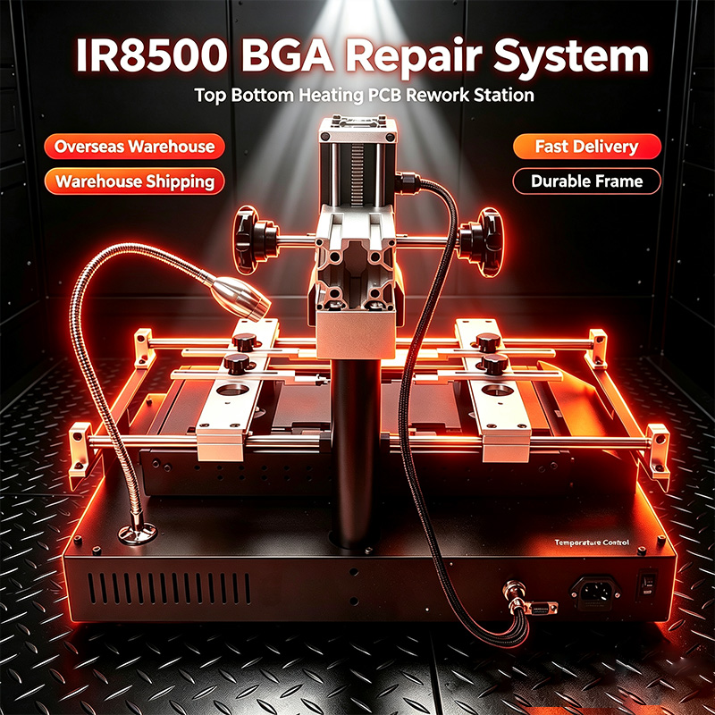 LY IR8500 BGA Rework Machine   - огляд і ціна Infrared Bga Rework Station