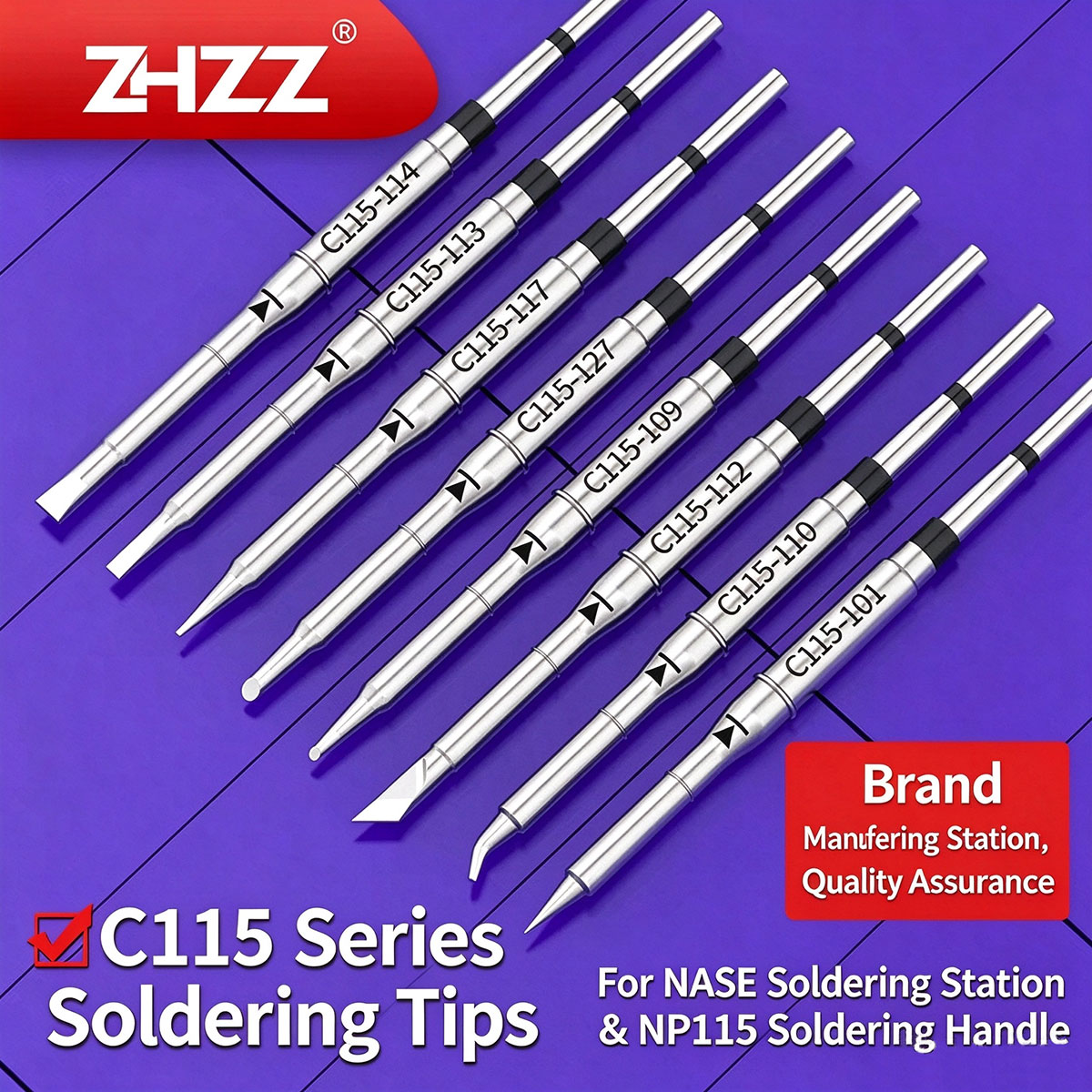 C115 Soldering Iron Tips C115- - огляд і ціна C115 Nano Soldering Iron Station